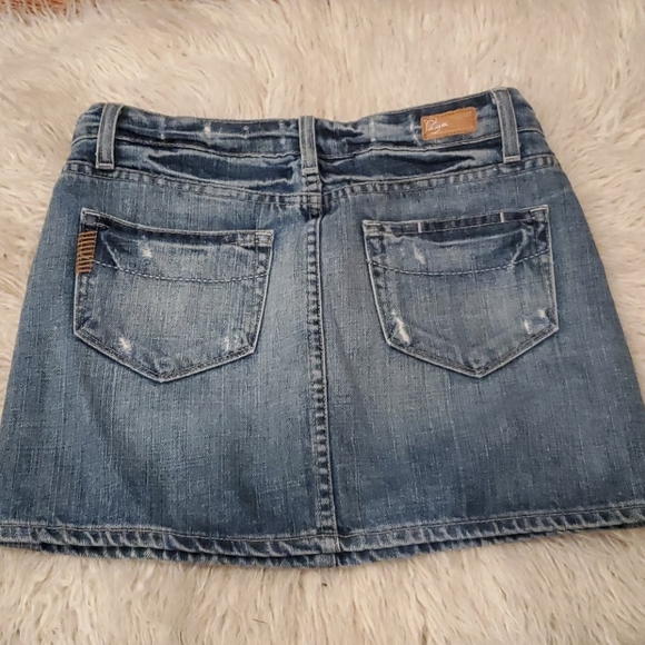 PAIGE denim skirt, size 24 - Picture 2 of 3